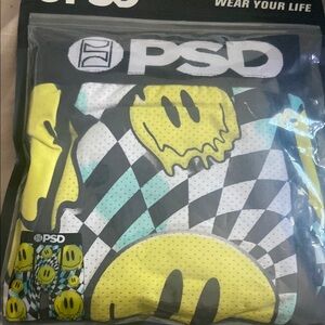 PSD Checkered Smiley Boxer Briefs